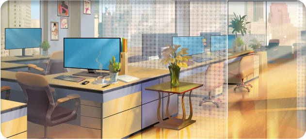 Le bureau d’Adrianna