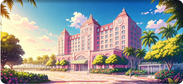 Pink Tropical Hotel